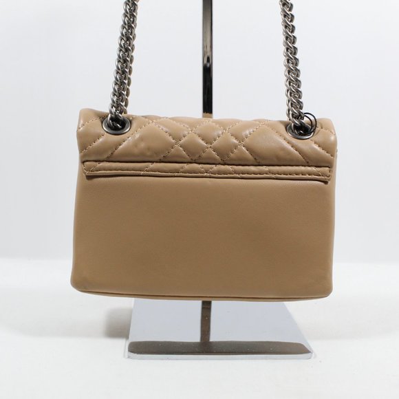 Kurt Geiger Mini Brixton Lock Crossbody Bag - Tan - Picture 3 of 8